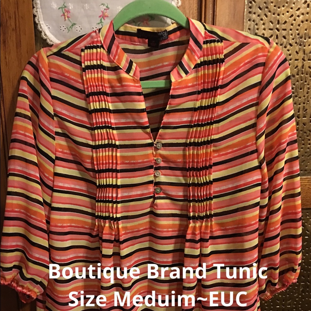 Boutique Brand Tunic—Great Condition